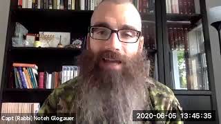 Canadian Jewish military chaplain Capt. (Rabbi) Arnold Noteh Glogauer interview