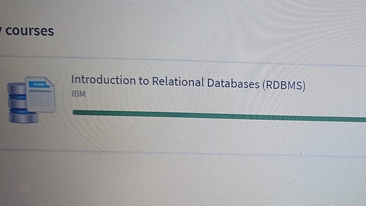 Week 1-4 All Quiz Answers | Introduction To Relational Databases (RDBMS ...