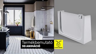 Termékbemutató 3D animáció - 3DRendeer