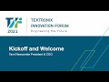 Welcome to Tektronix Innovation Forum by President Tami Newcombe