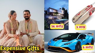 Athiya Shetty and KL Rahul 10 Most Expensive Wedding Gifts From Bollywood Stars & Indian Crickters