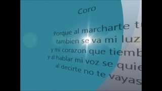 Tito Nieves ¨ Ya no te vayas ¨ letra  - Canciones clasicas Marco A. Solis