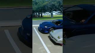 お人形が乗れるコルベット C4 VS C5-R STREET RACER Barbie CORVETTE  Toy Car Running テストショット 人形アニメ ミニカー走行動画