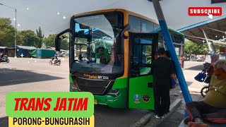 Rute Trans Jatim Porong Sidoarjo - Bungurasih. Trip Bersama Rombongan Ibu-Ibu