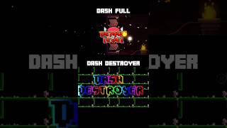 [MASHUP] Dash Full + Dash Destroyer (BMus Remix) | Geometry Dash 2.2 #shorts