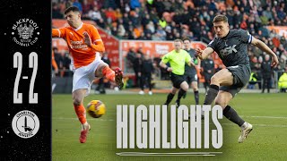 Highlights: Blackpool 2 Charlton 2 (January 2025)