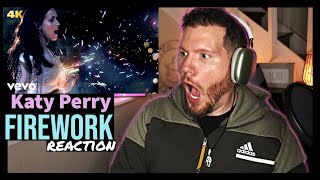 First time seeing KATY PERRY'S FIREWORK music video! | Katy Perry Firework REACTION!