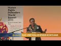 Human rights defenders summit holds in Paris [The Morning Call]