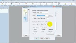QuickBooks - Schedule Automatic Backup 2011