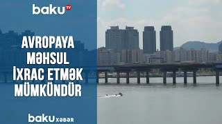 Avropaya məhsul ixrac etmək mümkündür