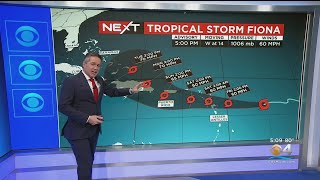 NEXT Weather - Tropical Storm Fiona + South Florida Forecast - Thursday Evening 9/15/22