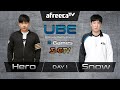 [ENG] Ultimate Battle Hero vs Snow (ZvP) - Starcraft Remastered (StarCastTV English) UBE-1