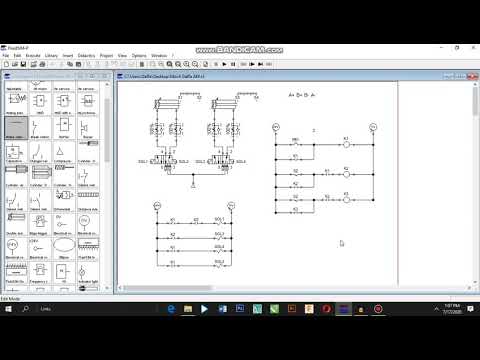 Rangkaian PLC (A+ B+ B- A-) - YouTube