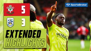 EXTENDED HIGHLIGHTS | Southampton 5-3 Huddersfield Town
