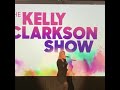 Kelly Clarkson covering Believer by Imagine Dragons at NBC ComCast for The Kelly Clarkson Show
