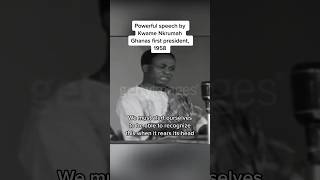 DR. Kwame Nkrumah talking about colonialism in another form #kwamenkrumah #africanindependence