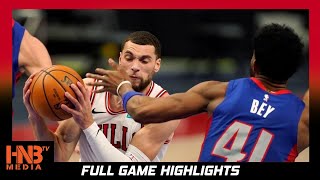 Chicago Bulls vs Detroit Pistons 3.21.21 | Full Highlights