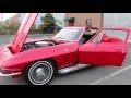 1965 CORVETTE COUPE FOR SALE~MATCHING 327/365hp~4 Speed~SHOW PAINT!