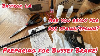 Are you SET? Preparing for BUSSEY BRAKE! #bassfishing #basslake #bass #kayakfishing #giantbass #fish