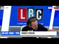 james o brien monologue proves lockdown scepticism is stupid lbc