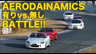 エアロダイナミクス「有りvs.無し」BATTLE!!【Best MOTORing】2008