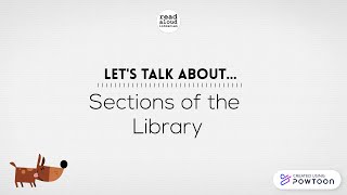 Library Orientation: Sections of the Library – Library Skills for Kids