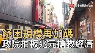 紓困規模再加碼 政院拍板兆元搶救經濟｜寰宇新聞20200401