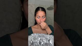 this beauty secret stinks but works! 🤩 | beauty tips #youtubeshort #beauty #pand