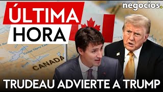 ÚLTIMA HORA | Trudeau advierte a Trump: Canadá responderá con todo si se imponen aranceles