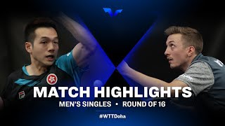 Ho Kwan Kit vs Pitchford Liam | WTT Star Contender Doha 2021 | MS | R16