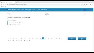 Teste Autoshkolle Kosovë T 6