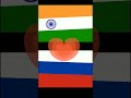 India & Russia viral edit. #shorts #viral #short #trending #india #russia #world #instagram