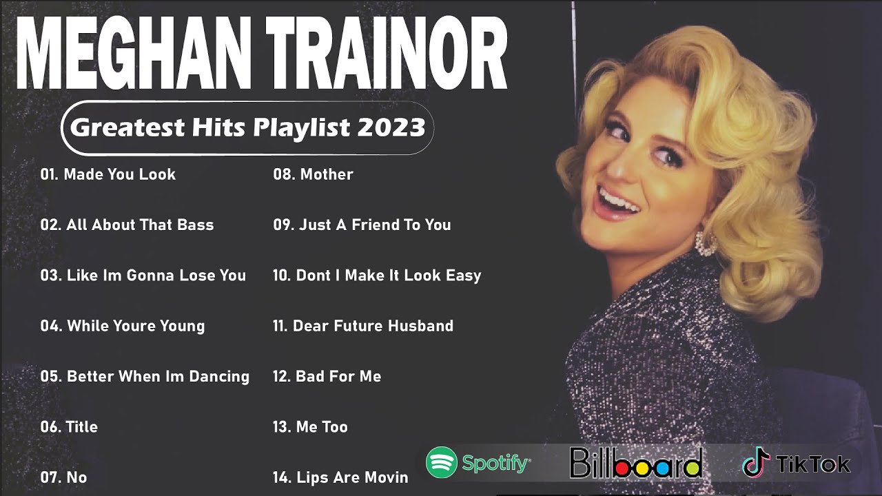 MEGHAN TRAINOR Greatest Hits Full Album 2023 - Best Songs OF MEGHAN ...