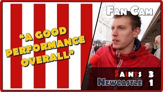 "A good performance overall" | Southampton 3-1 Newcastle United | FANCAM
