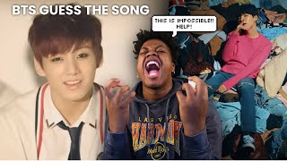 BTS GUESS THE SONG CHALLENGE! **IMPOSSIBLE** CAN I STILL BE ARMY??