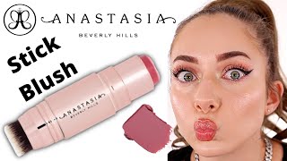 Anastasia Beverly Hills Cream Stick Blush Review - Shade Pink Dahlia (Summer Collection 2021)