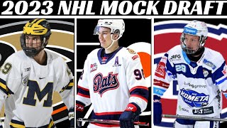 2023 NHL Draft Lottery Simulation + 2023 NHL Mock Draft (Top 10)