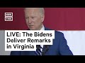 Biden & First Lady Deliver Remarks in Hampton, Virginia | LIVE