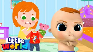 No No I Don’t Want To Go To Bed | Good Manners Song & More Little World Kids Songs & Nursery Rhymes