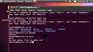 How to Record Shell Session in Linux.mp4
