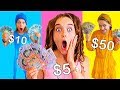 BUYING ANYTHING IN YOUR COLOR MONEY (real) Challenge by The Norris Nuts