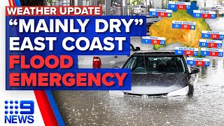 East coast to stay ‘mainly dry’, Victoria’s severe weather warning | 9 News Australia