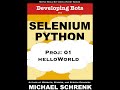 Project 01, Developing Bots with Selenium Python: Hello World...!