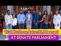 Meshack mwengei , WaMituShow and Katumbi at senate Parliament with senator Tabitha Mutinda