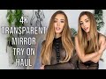 4K TRANSPARENT DRESS TRY ON HAUL W/ SAMANTHA (Mirror Views)