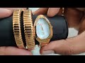 just cavalli jc1l209m0055 snake watch rose gold jewelry wrist watch