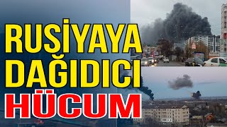 Rusiyaya dağıdıcı hücum: Bu şəhərlər vuruldu -Gündəm Masada- Media Turk TV