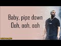 drake pipe down lyrics