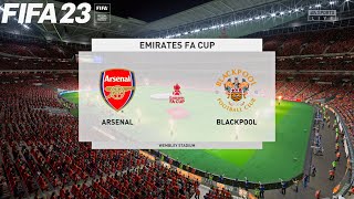 FIFA 23 | Arsenal vs Blackpool - The Emirates FA Cup - PS5 Gameplay