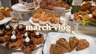 vlog\\ March vlog | The Hyundai Seoul | Blue Bottle, Cafe Layered | Make Granola | iHerb Vitamine